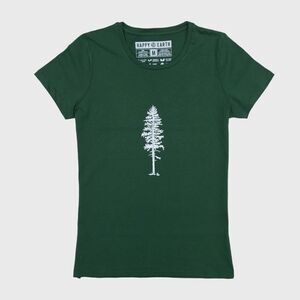 The Wander Brand Happy Earth The Sequoia Tee‎ Green S NWT